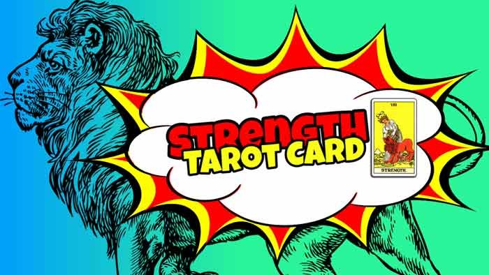 Strength Tarot Card in The Major Arcana